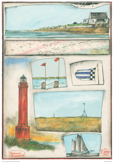 Norderney-skisseark (Norderney) av Ole West